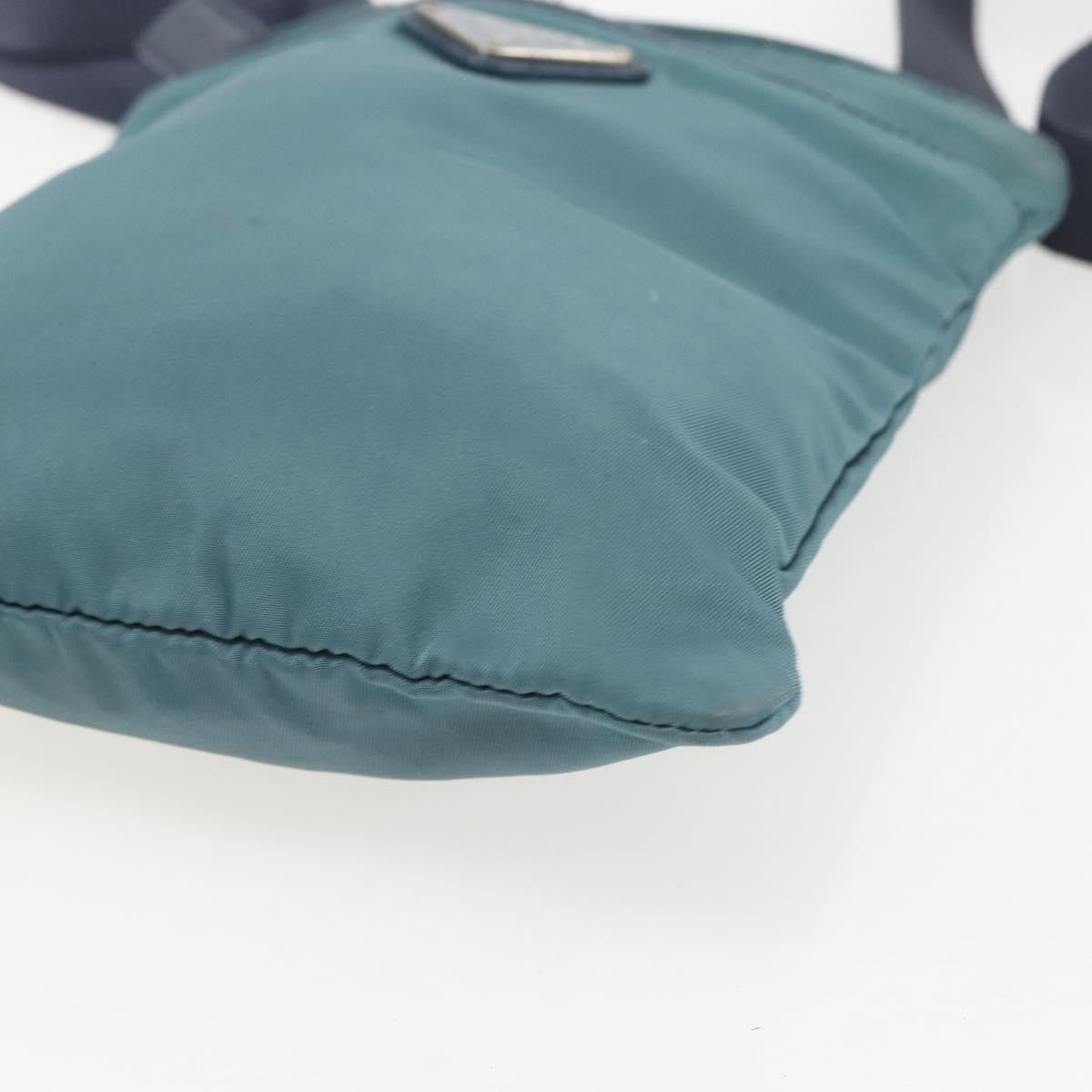 Prada Vintage Shoulder Bag Tessuto, BLUE, NYLON, Shoulder bag