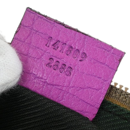 Gucci Vintage Boat Pochette GG Canvas, BROWN, CANVAS, Clutche & pouche