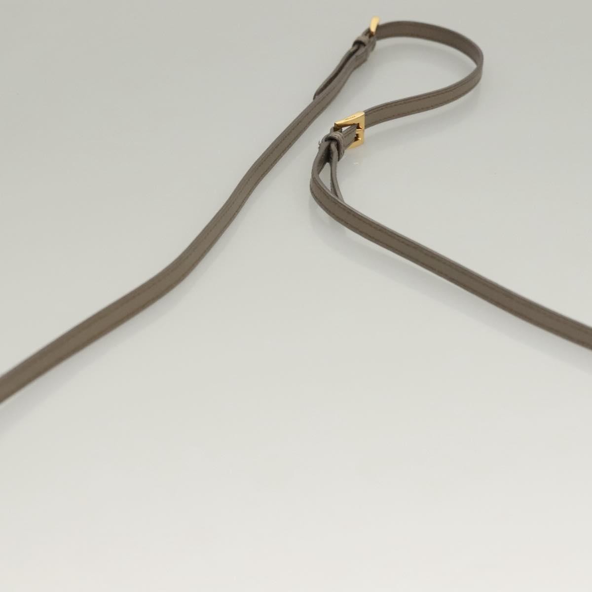 Prada Wallet on Strap Saffiano Leather, BEIGE, LEATHER, Shoulder bag