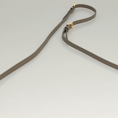 Prada Wallet on Strap Saffiano Leather, BEIGE, LEATHER, Shoulder bag