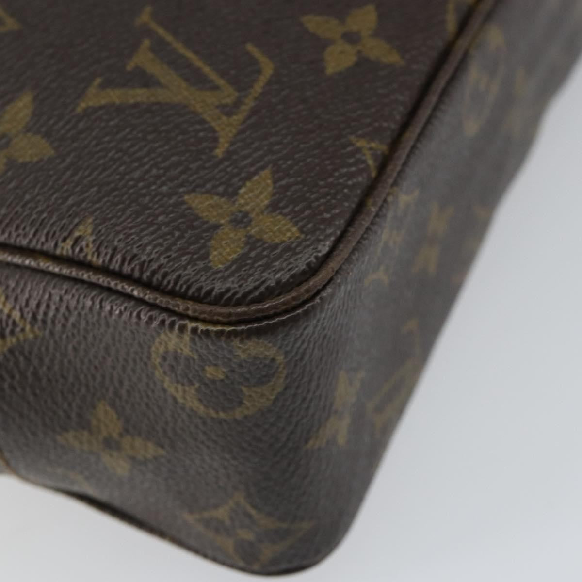 Louis Vuitton Trousse Toilette Monogram Canvas, BROWN, CANVAS, Clutche & pouche