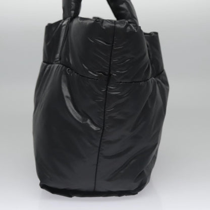 Chanel Coco Cocoon Reversible Tote Quilted Nylon, BLACK, NYLON, Tote bag