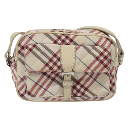 Burberry Nova Check Blue Label Nylon, BEIGE, NYLON, Shoulder bag