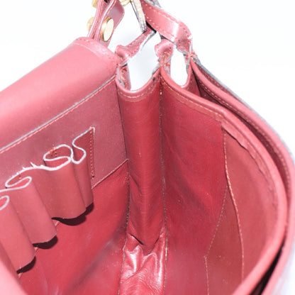 cartier Must de Cartier Shoulder Bag Leather, BURGUNDY, LEATHER, Shoulder bag