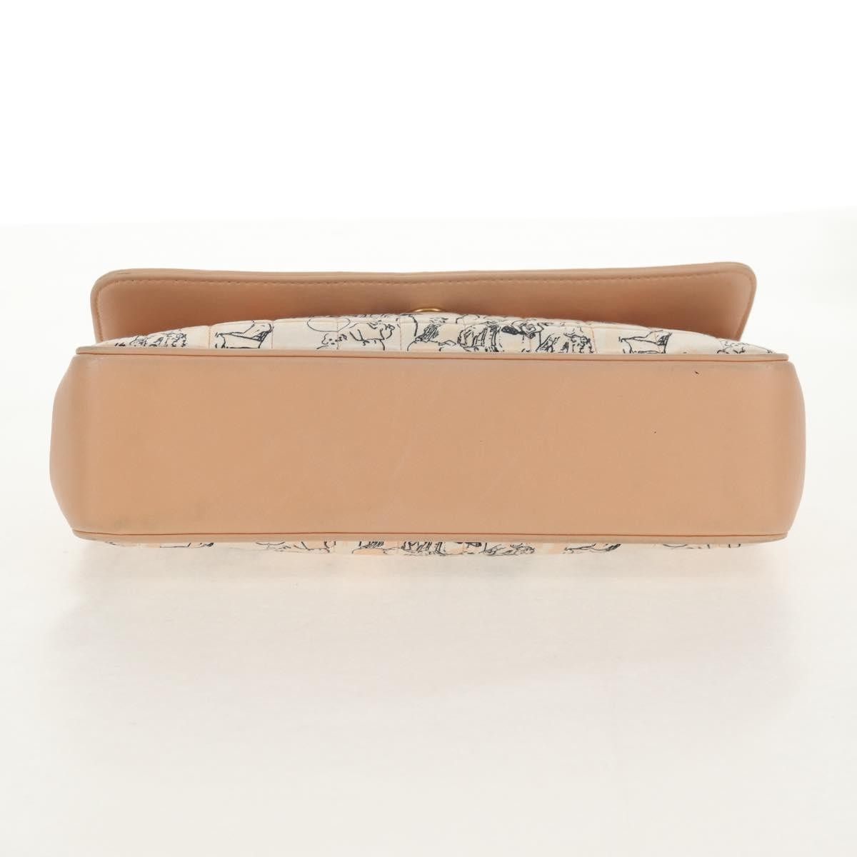 Chanel Limited Edition Scarf Flap Bag Printed Silk and Leather, MULTICOLOUR, LEATHER, Shoulder bag