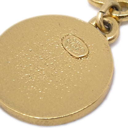 Chanel CC Star Dangle Earrings Metal with Enamel, GOLD, GOLD_PLATED, Earrings