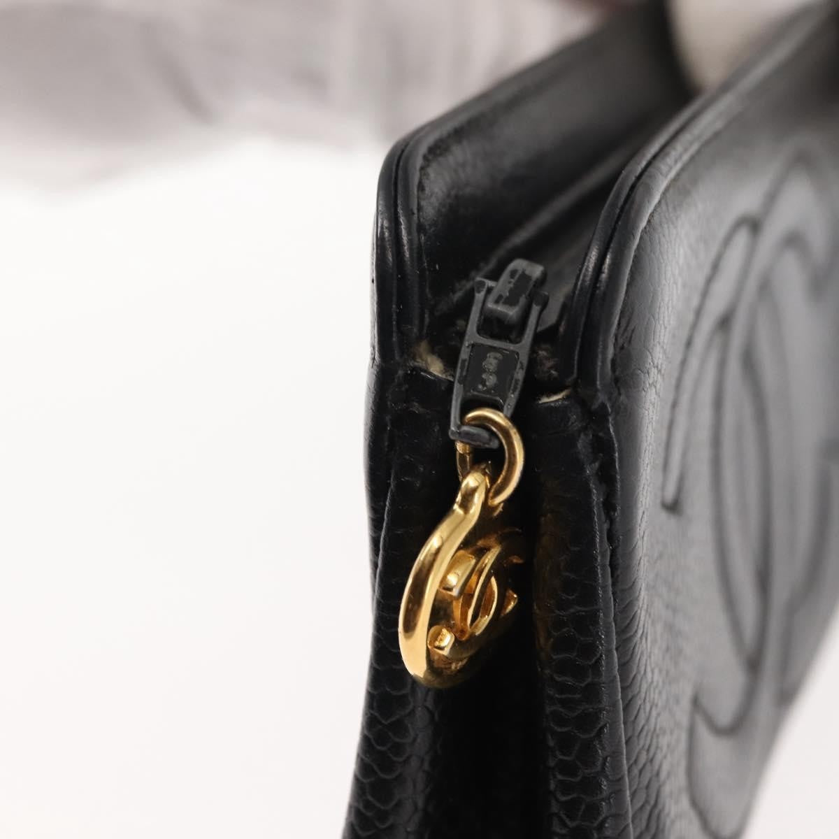 Chanel Timeless CC Wallet Caviar, BLACK, LEATHER, Wallets