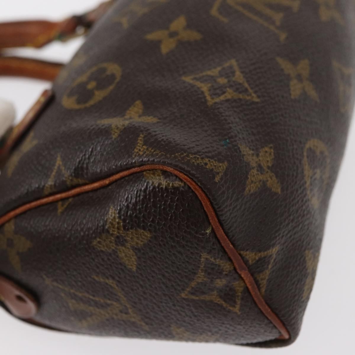 Louis Vuitton Speedy Mini HL Handbag Monogram Canvas, BROWN, CANVAS, Handbag