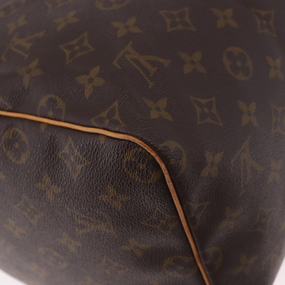 Louis Vuitton Speedy Handbag Monogram Canvas, Brown, Canvas, Handbag