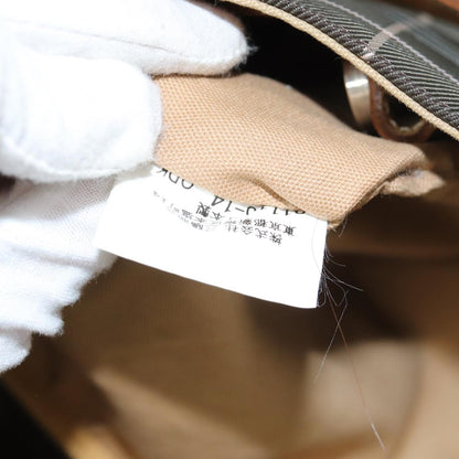 Burberry Nova Check Blue Label Nylon, BROWN, NYLON, Travel bag