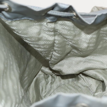 Prada Double Front Pocket Backpack Tessuto, BLUE, NYLON, Backpack