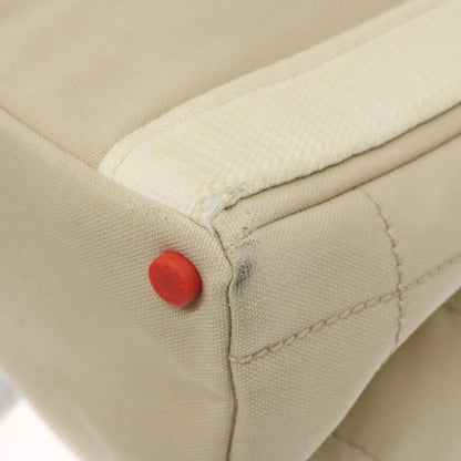 Chanel Chocolate Bar Coco Mark handbag Canvas, BEIGE, CANVAS, Handbag