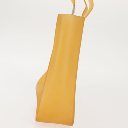 Chanel Jelly Tote Rubber, YELLOW, RUBBER, Tote bag