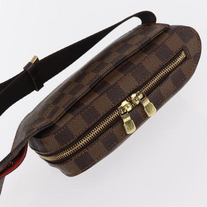 Louis Vuitton Geronimos Waist Bag Damier, BROWN, CANVAS, Shoulder bag