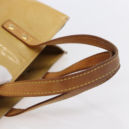 Louis Vuitton Reade Handbag Monogram Vernis, BEIGE, PATENT_LEATHER, Handbag