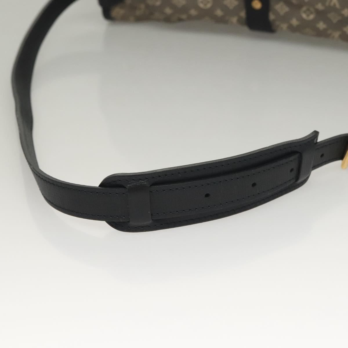 Louis Vuitton Saumur Handbag Monogram Idylle, GRAY, CANVAS, Handbag