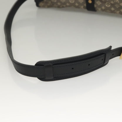 Louis Vuitton Saumur Handbag Monogram Idylle, GRAY, CANVAS, Handbag