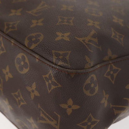 Louis Vuitton Looping Handbag Monogram Canvas, BROWN, CANVAS, Shoulder bag