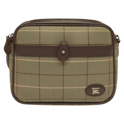 Burberry Nova check Shoulder bag Canvas, BROWN, CANVAS, Shoulder bag