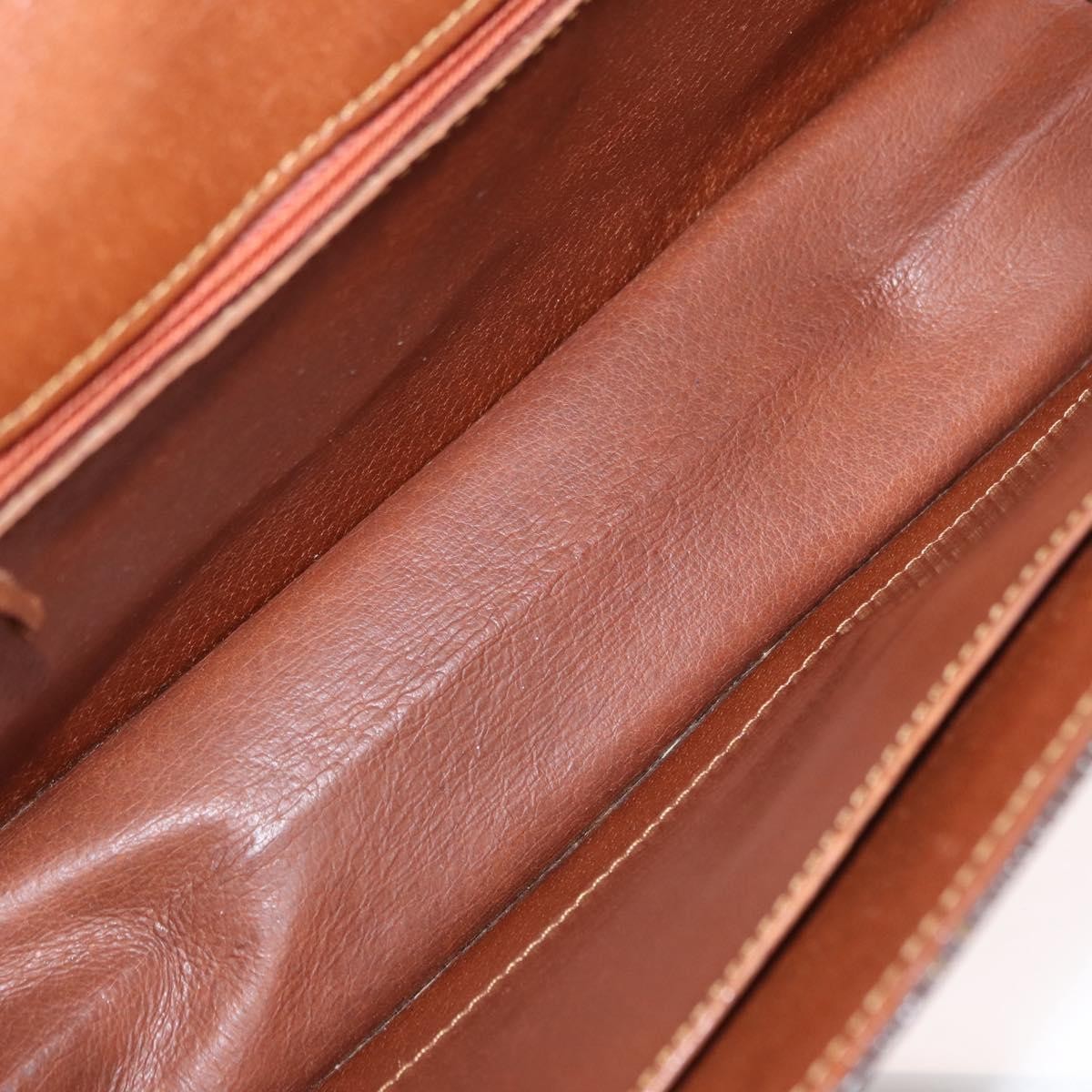 Louis Vuitton Dame Pochette Monogram Canvas, BROWN, CANVAS, Clutche & pouche