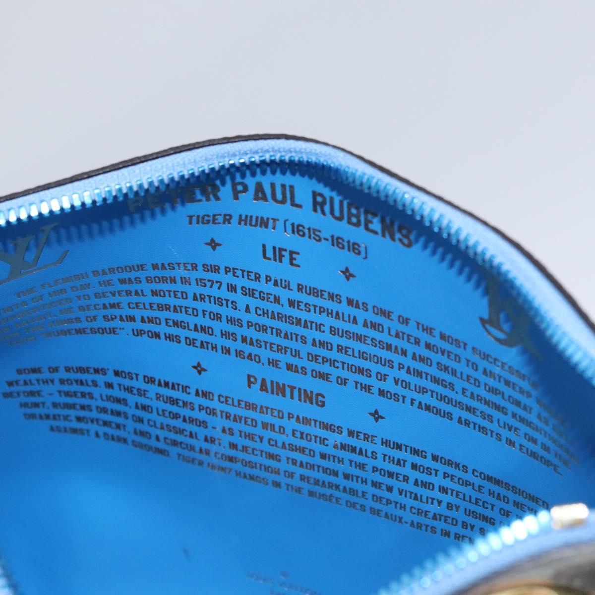 Louis Vuitton Pochette Clutch Limited Edition Jeff Koons Rubens Print Canvas, MULTICOLOUR, CANVAS, Clutche & pouche