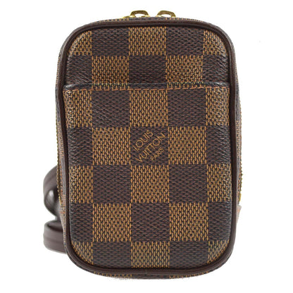 Louis Vuitton Etui Okapi Camera Case Damier, BROWN, CANVAS, Shoulder bag