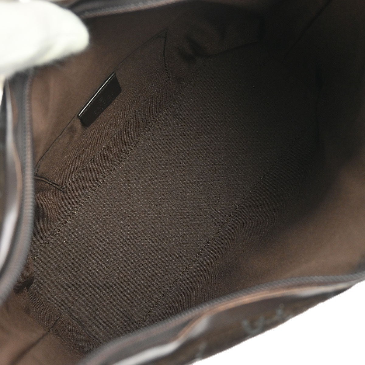 Gucci Vintage Zip Hobo Suede, BROWN, SUEDE, Handbag