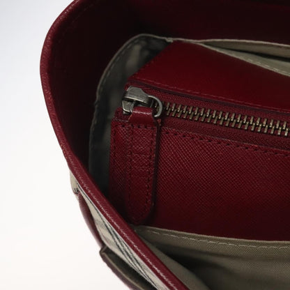 Burberry Nova Check Tote Leather, BEIGE, CANVAS, Tote bag