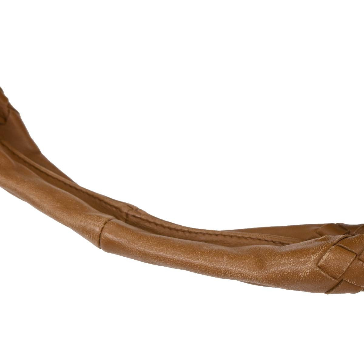 Bottega Veneta Veneta Hobo Intrecciato Nappa, BROWN, LEATHER, Handbag