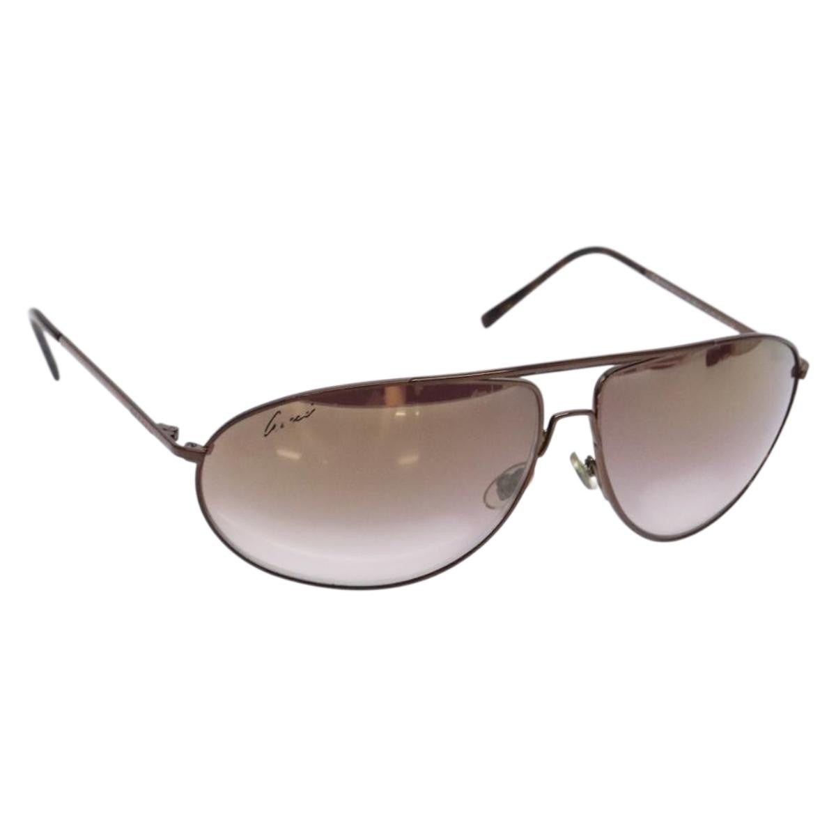 Gucci Eyewear Sunglasses, BROWN, METAL, Sunglasse