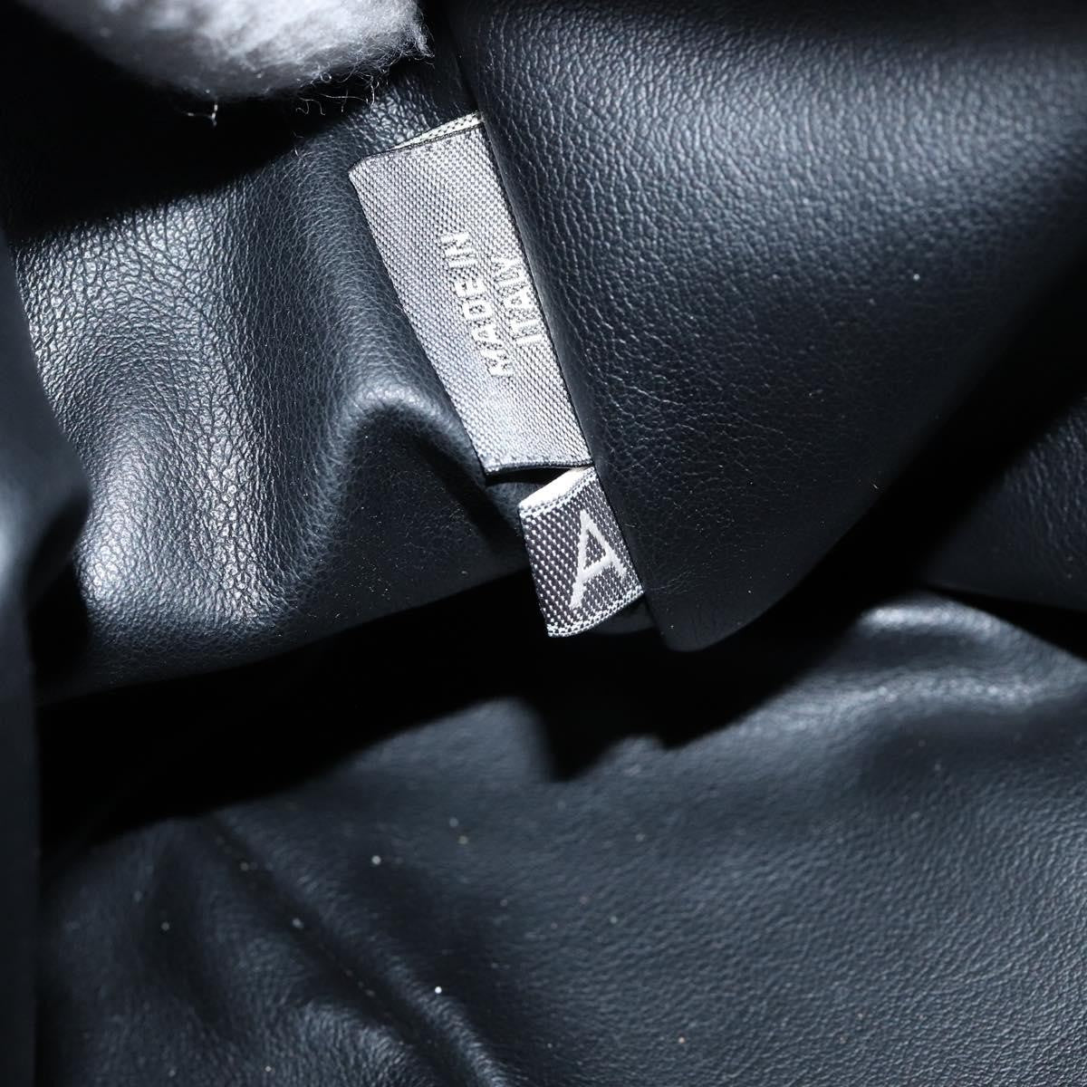 Bally Vintage Handbag Quilted Leather, BLACK, LEATHER, Handbag