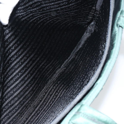 Prada Vintage Handbag Tessuto, KHAKI, NYLON, Handbag