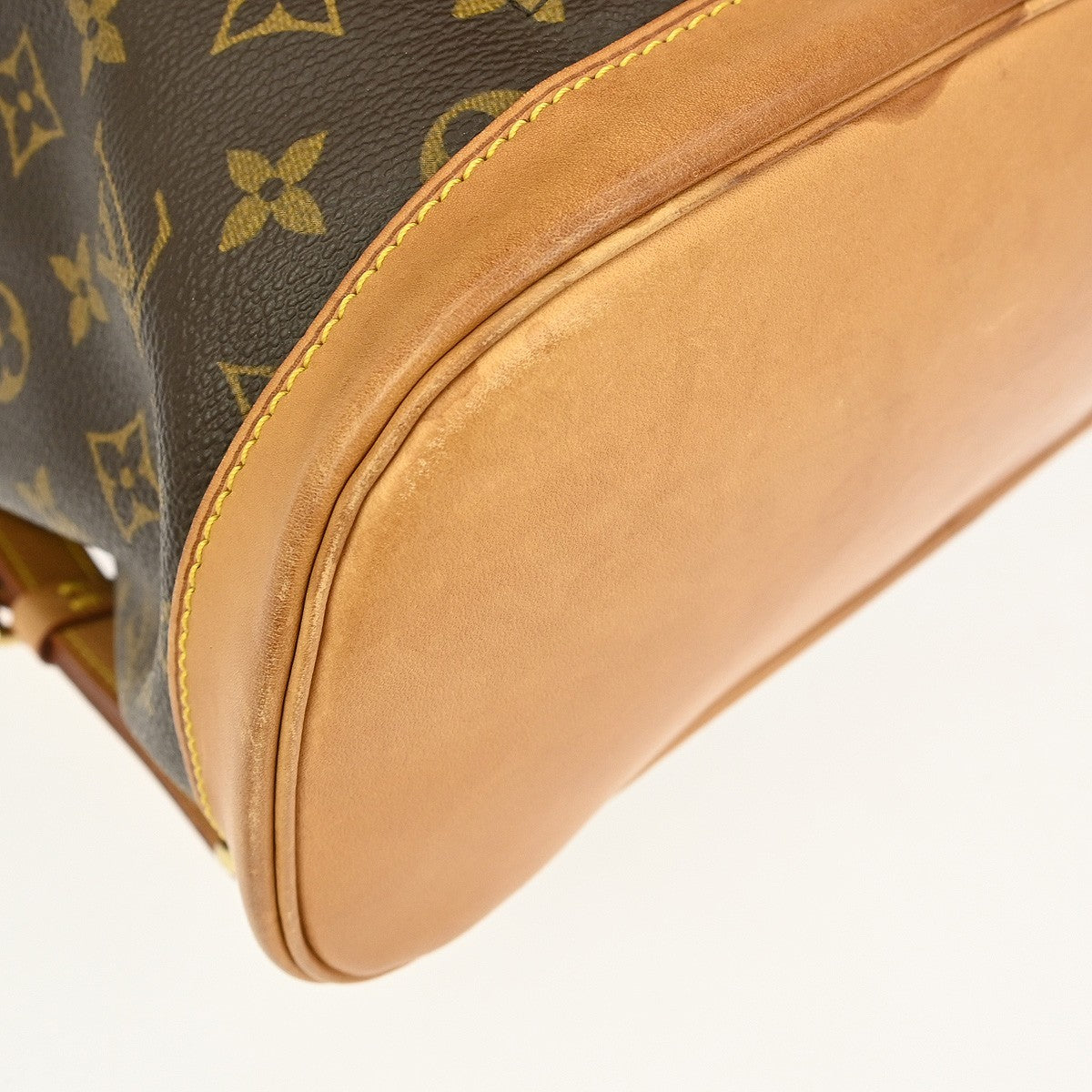 Louis Vuitton Vintage Montsouris Backpack Monogram Canvas, BROWN, CANVAS, Backpack