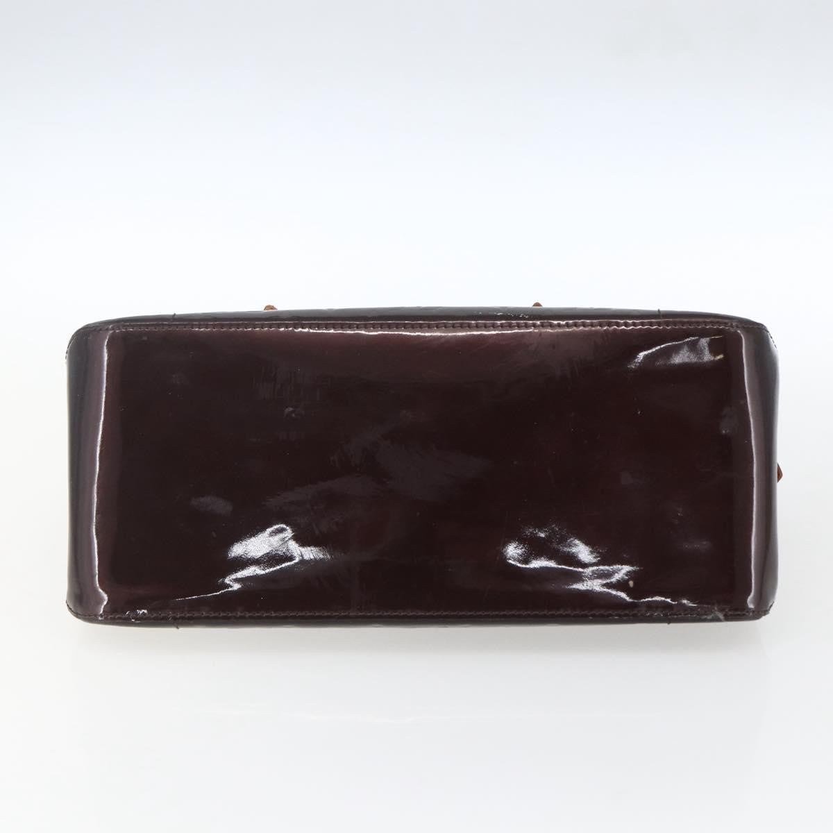 Louis Vuitton Rosewood Avenue Handbag Monogram Vernis, BURGUNDY, PATENT_LEATHER, Shoulder bag