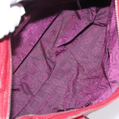 Salvatore Ferragamo Gancini handbag Leather, RED, LEATHER, Handbag