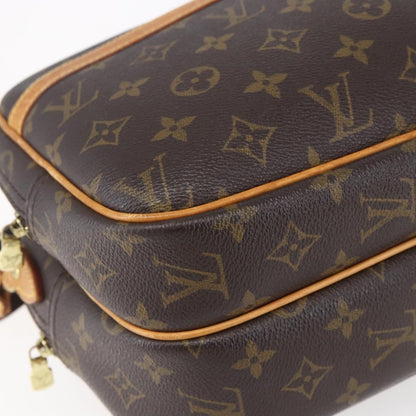Louis Vuitton Reporter Bag Monogram Canvas, BROWN, CANVAS, Shoulder bag