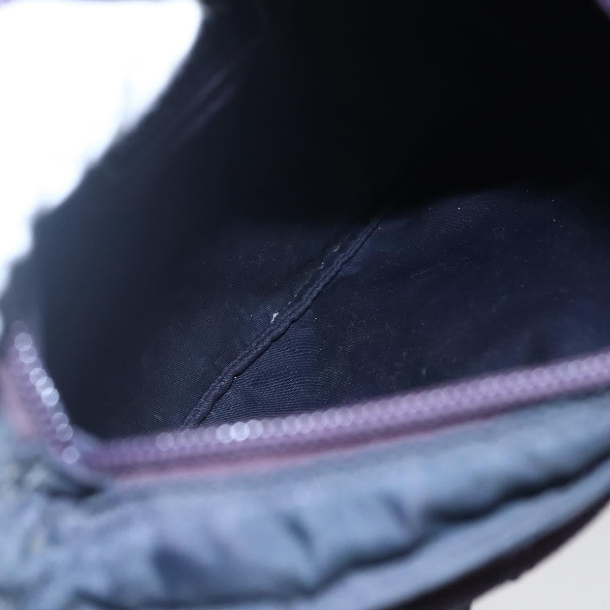 Prada Front Pocket Messenger Bag Tessuto, PURPLE, NYLON, Shoulder bag