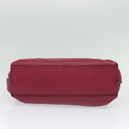 Gucci Bamboo Daily Top Handle Bag Leather, PINK, LEATHER, Handbag