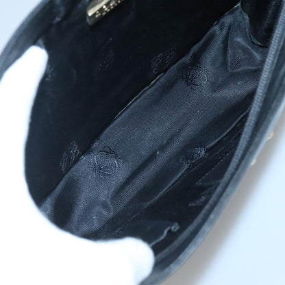 Loewe Anagram Clutch Bag Leather, BLACK, LEATHER, Clutche & pouche