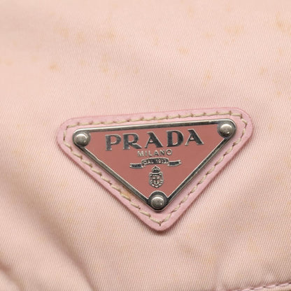 Prada Buckle Messenger Bag Tessuto, PINK, NYLON, Shoulder bag