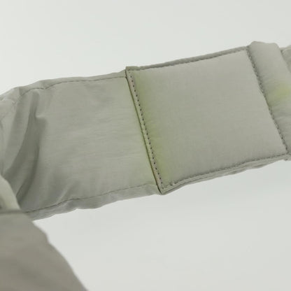 Bottega Veneta Padded Tech Cassette Crossbody Bag Intrecciato Nylon, GRAY, NYLON, Crossbody bag