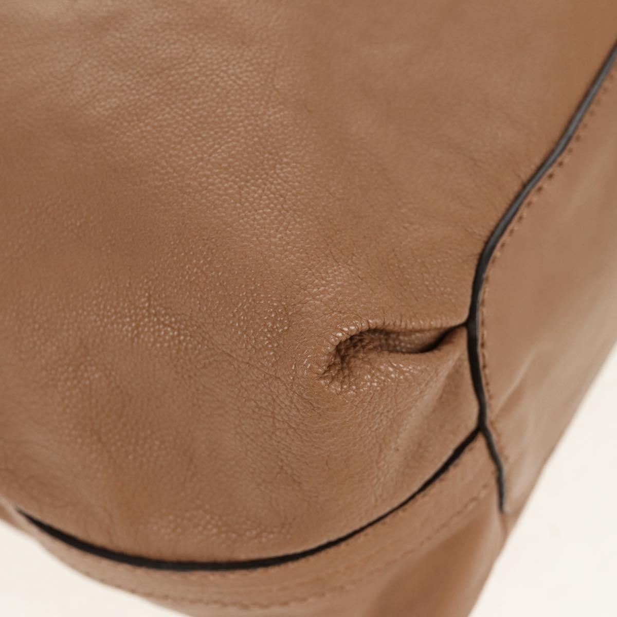 Chloe Elsie Convertible Satchel Leather, BEIGE, LEATHER, Handbag