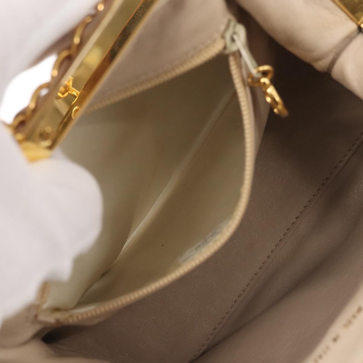 Chanel Kiss lock shoulder bag Leather, PINK, LEATHER, Shoulder bag