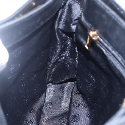 Loewe Anagram Shoulder Bag Leather, BLACK, LEATHER, Shoulder bag