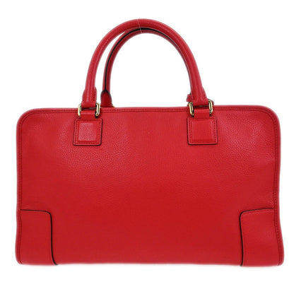 Loewe Amazona Bag Leather, RED, LEATHER, Handbag