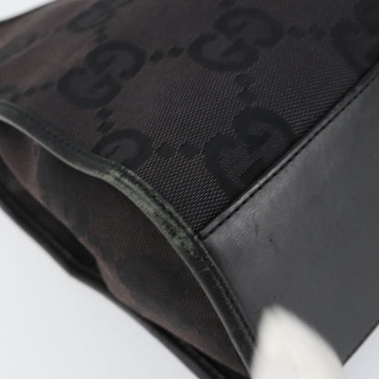 Gucci Vintage Jackie Handbag Canvas, BLACK, CANVAS, Handbag