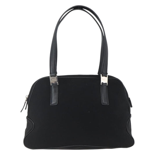 Salvatore Ferragamo Vintage Handbag Nylon, BLACK, NYLON, Handbag