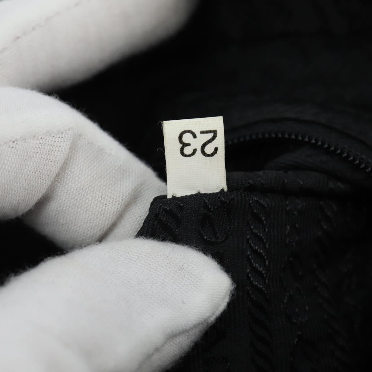 Prada Front Pocket Camera Bag Tessuto, BLACK, NYLON, Shoulder bag