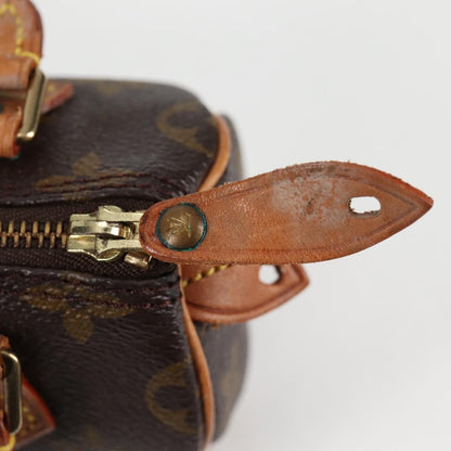 Louis Vuitton Speedy Mini HL Handbag Monogram Canvas, BROWN, CANVAS, Handbag