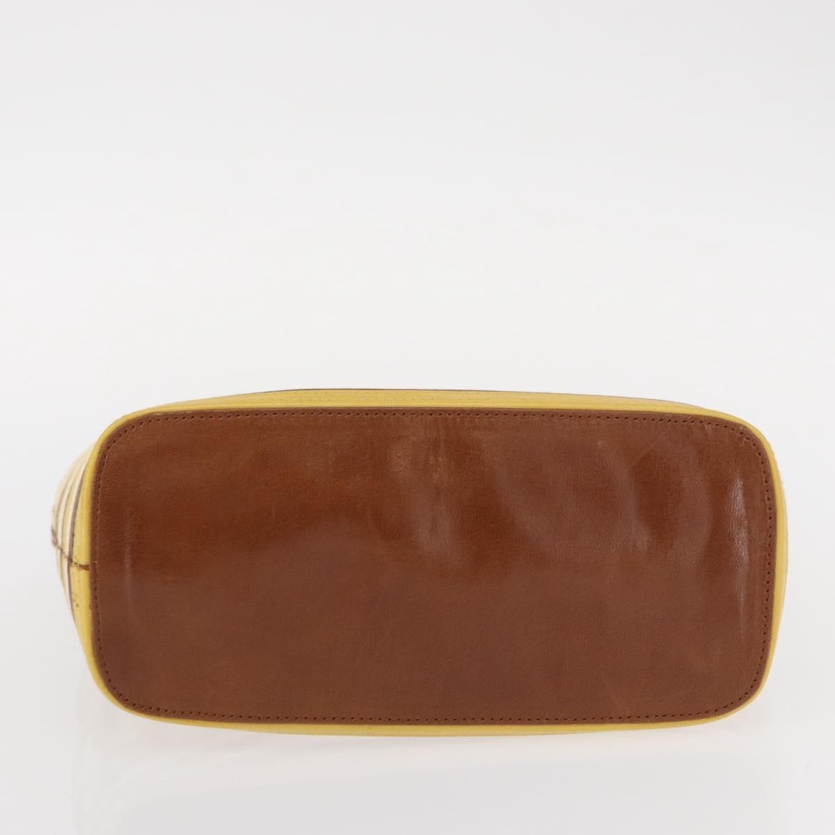 Prada Vintage Handbag Leather, BROWN, LEATHER, Handbag